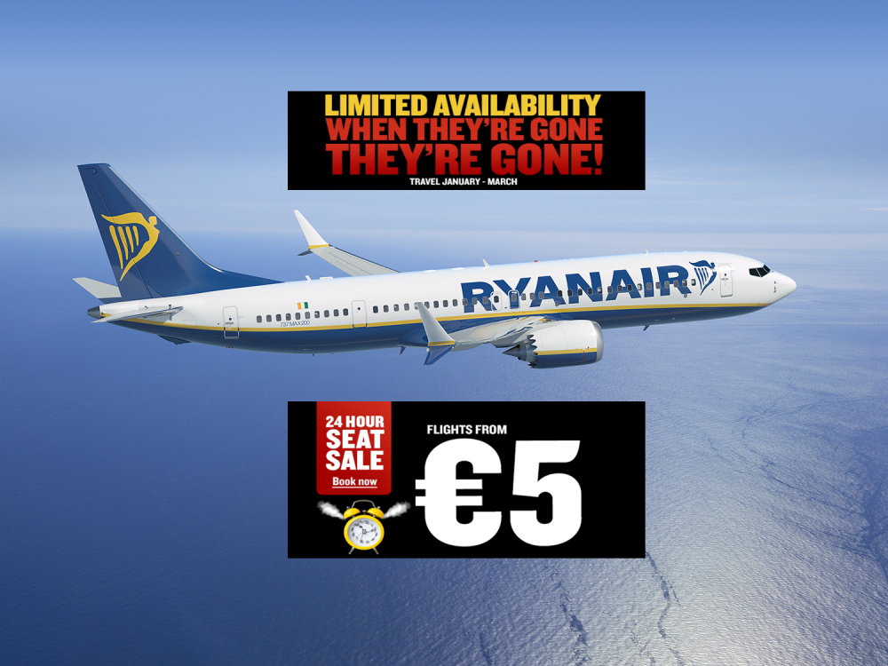 Успеть купить билеты от €5 за 24 часа