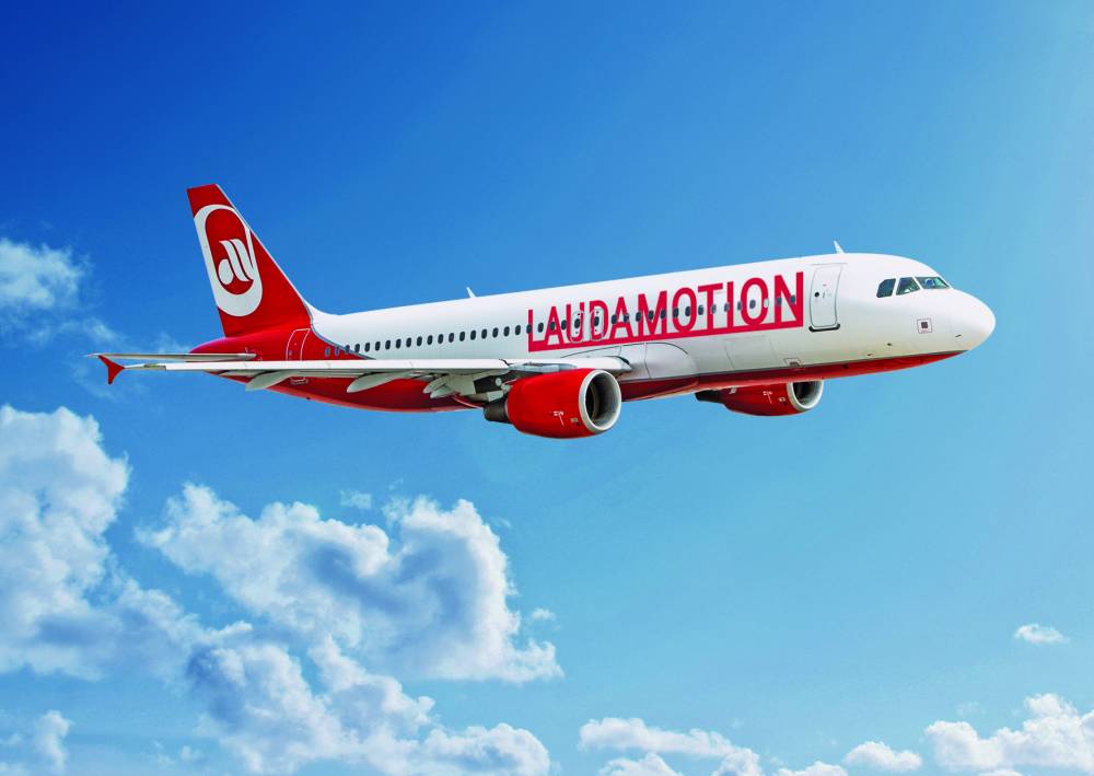 Laudamotion в Украине. Билеты уже в продаже.