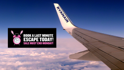 Ryanair продает 500 000 билетов со скидкой до 20%