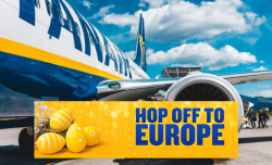 Счастливые дни с Ryanair - Акция на авиабилеты в мае