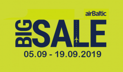 BIG SALE - грандиозная распродажа билетов airBaltic